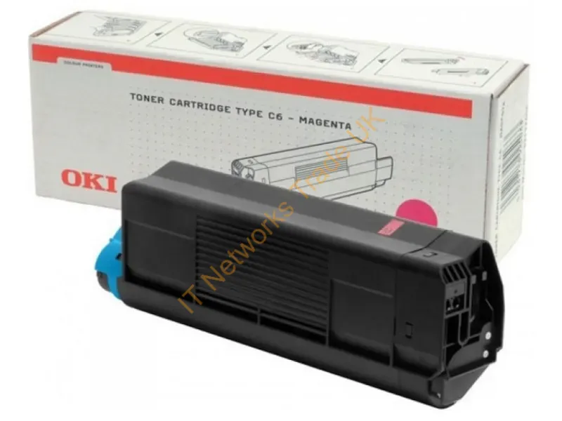 OKI 42127406 Toner magenta, 5K pages @ 5% coverage Accessory