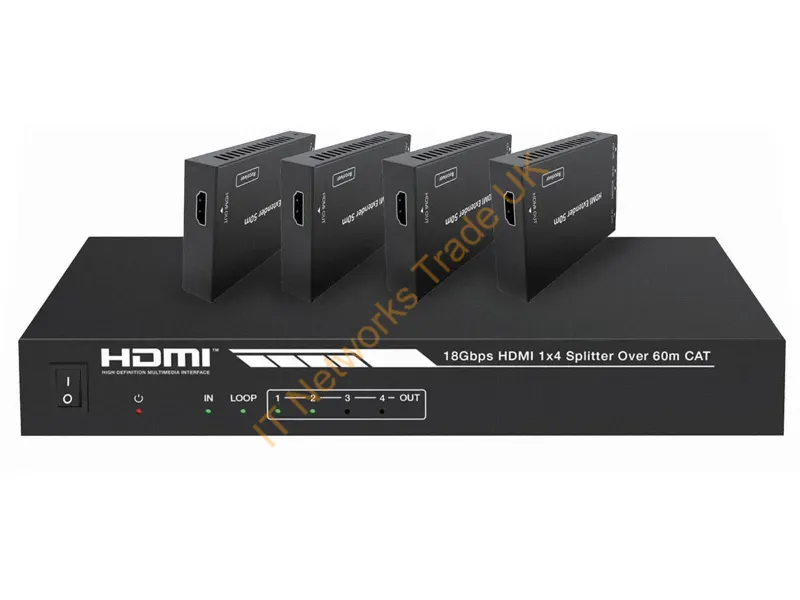 42271 - Monoprice 42271 Av Extender Av Transmitter & Receiver Black