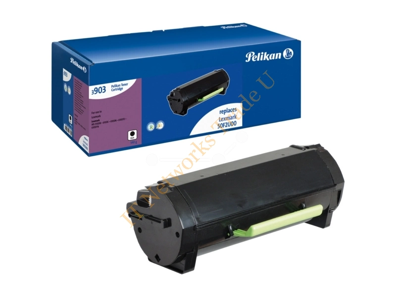4233745 - Pelikan 4233745 (3903TKHC++) compatible Toner black, 20.1K pages, 540gr (replaces Lexmark 502U) Accessory