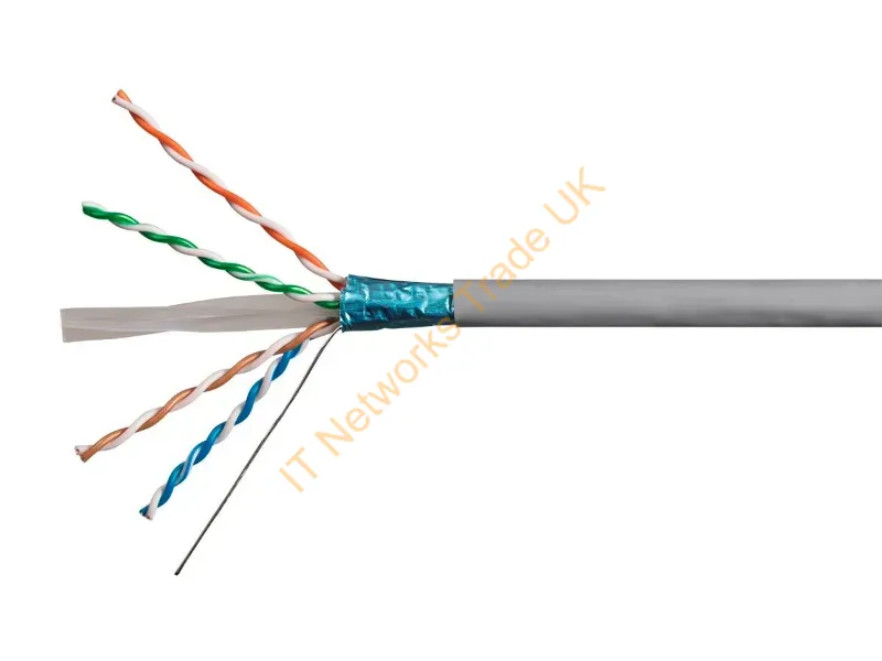 42344 - Monoprice 42344 Networking Cable Gray 6000" (152.4 M) Cat6A F/Utp (Ftp)