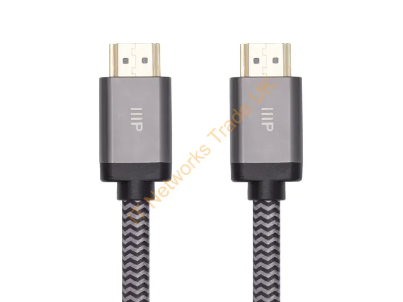 42688 - Monoprice 42688 Hdmi Cable 179.9" (4.57 M) Hdmi Type A (Standard) Black, Gray