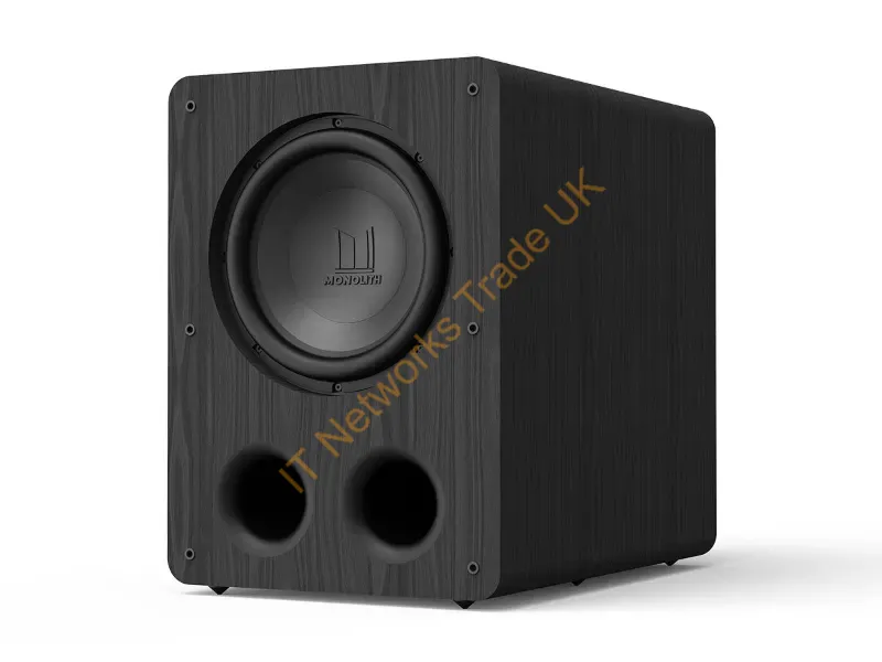 42847 - Monoprice Monolith M-12 Black Active Subwoofer 500 W