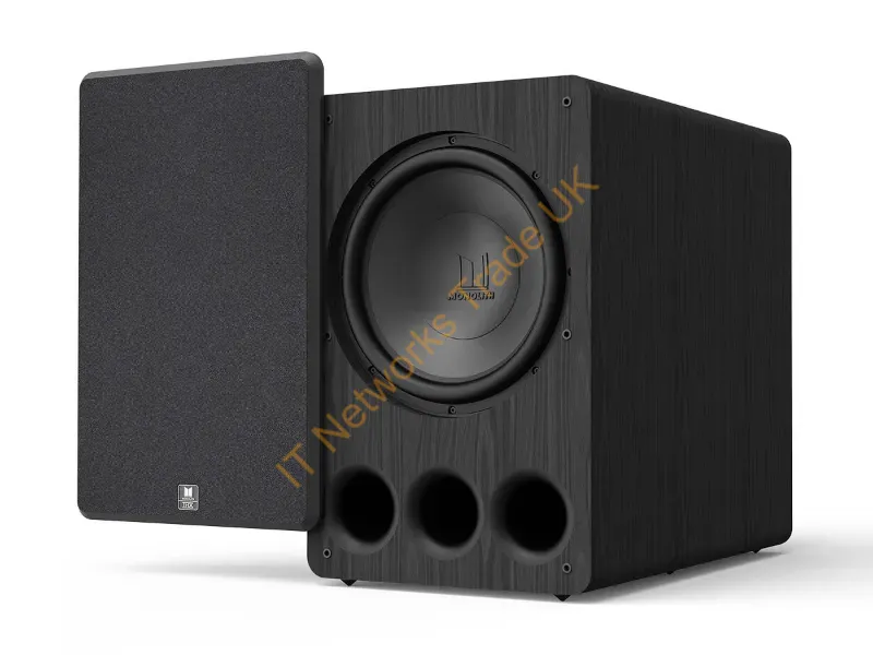 42851 - Monoprice Monolith M-15 Black Active Subwoofer 1000 W