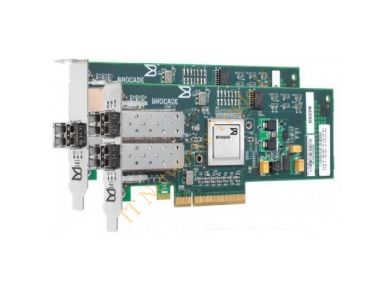 42C2182 IBM Qlogic 4GB Dual Port PCI Express Fibre Channel Host Bus Adapter with Standard Bracket Card