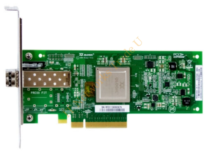 42D0507 IBM Qlogic QLE2560 Single Port PCI-E 8Gb Fibre Channel Host Bus Adapter Network Storage System