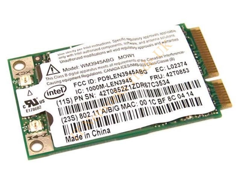 42T0853 IBM Intel Mini PCI Express PRO Wireless Laptop Card Wireless LAN Card