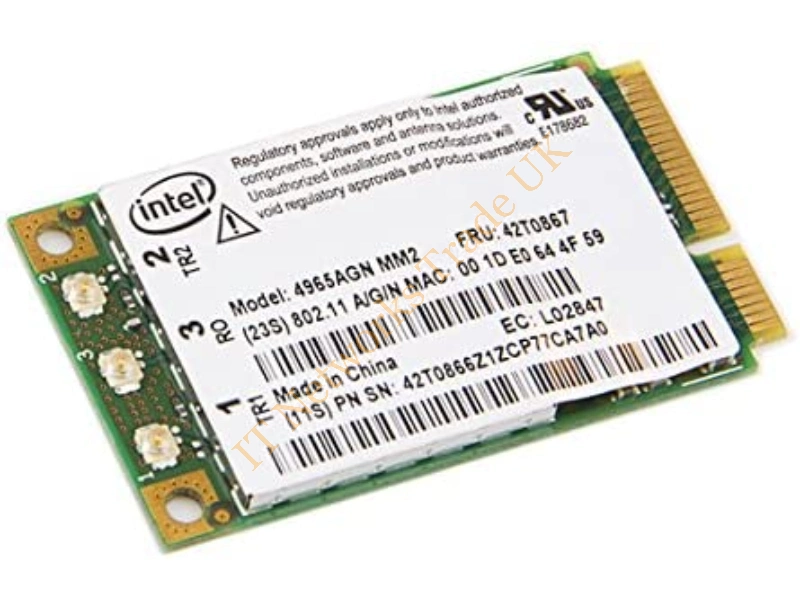 42T0865 IBM Lenovo Wi-Fi Link 4965AGN 802.11n Wireless LAN Card for ThinkPad T61