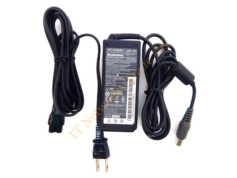 42T4418 Lenovo 65-Watts Ultra Portable AC Adapter for ThinkPad Power Adapter