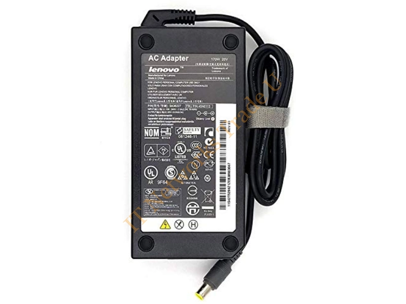 42T5287 Lenovo 170-Watts AC Adapter for ThinkPad W700 Power Adapter