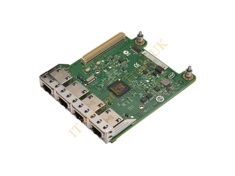430-4411 Dell Broadcom 5720 Quad-Port 1GbE RJ-45 Rack Network Daughter Card