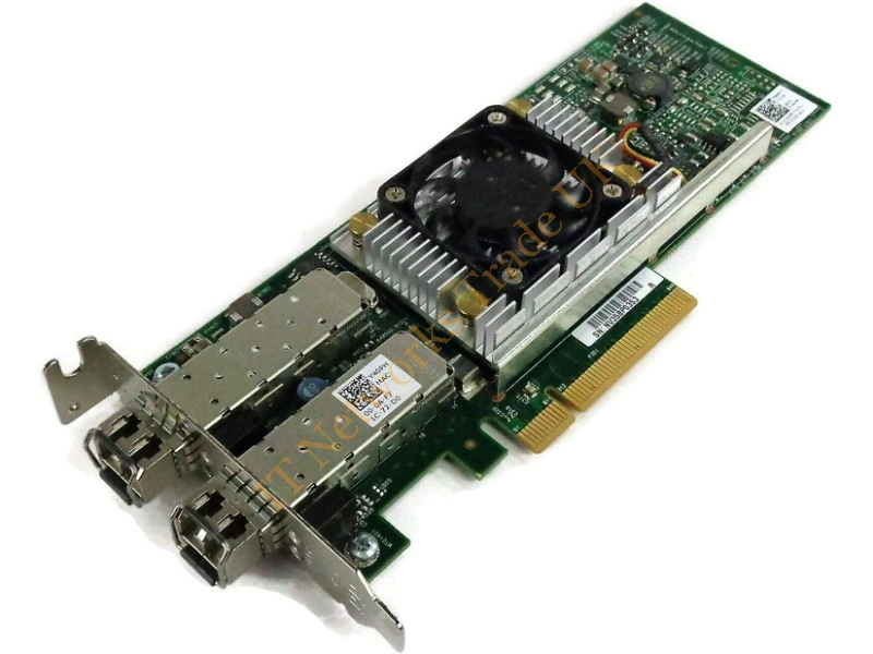 430-4421 Dell 57810S Dual Port 10Gbe SFP+ Converged Network Adapter High Profile by Broadcom -