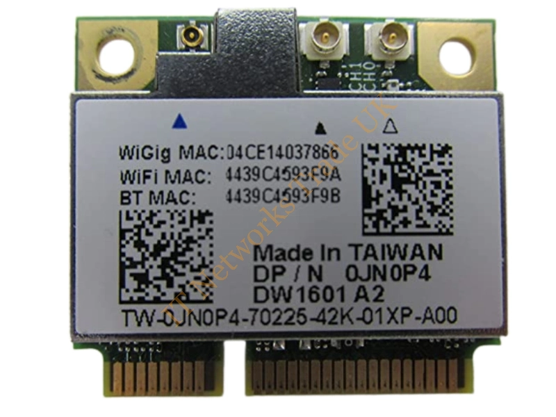 430-5102 Dell Wireless 1601 Half Mini Card for Latitude 6430u/ E6430 / XPS 18 (1810) Laptops Wireless LAN Card