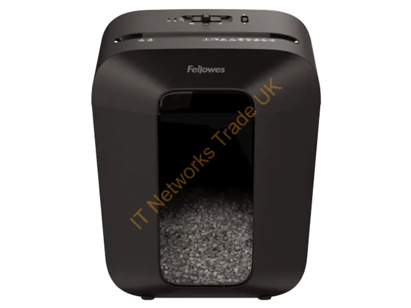 4300701 - Fellowes Powershred LX41 paper shredder Particle-cut shredding Black
