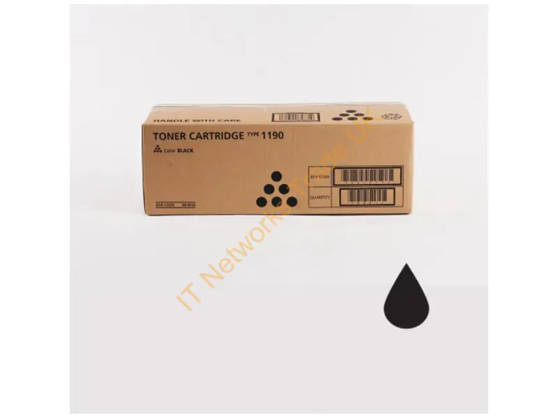 Ricoh 431013 (TYPE 1190) Toner black, 2.5K pages Accessory