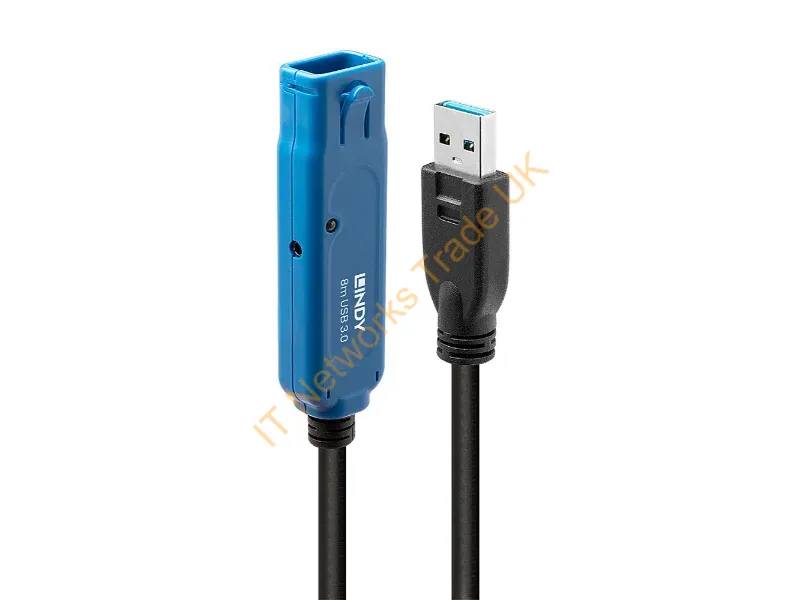 43158 - Lindy 8m USB 3.0 Active Extension Pro