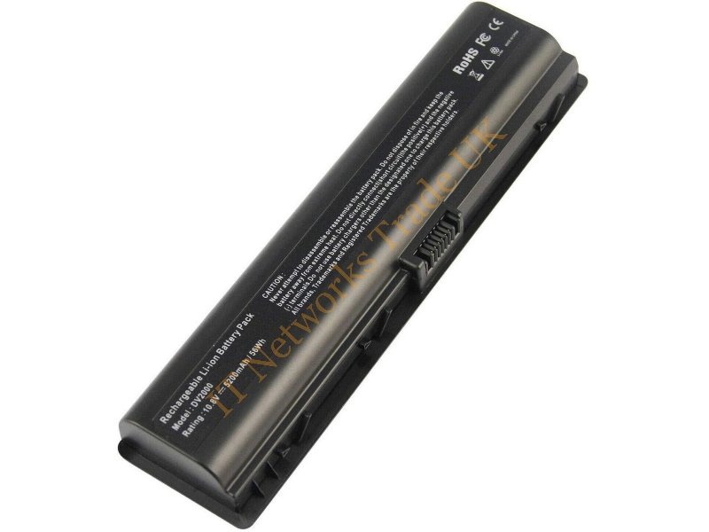 432306-001 HP 12-Cell Lithium-Ion 10.8v/8800mAH Battery for Pavilion DV2000 / 6000 / Presario V3000 / 6000 Notebook Series Laptop Battery