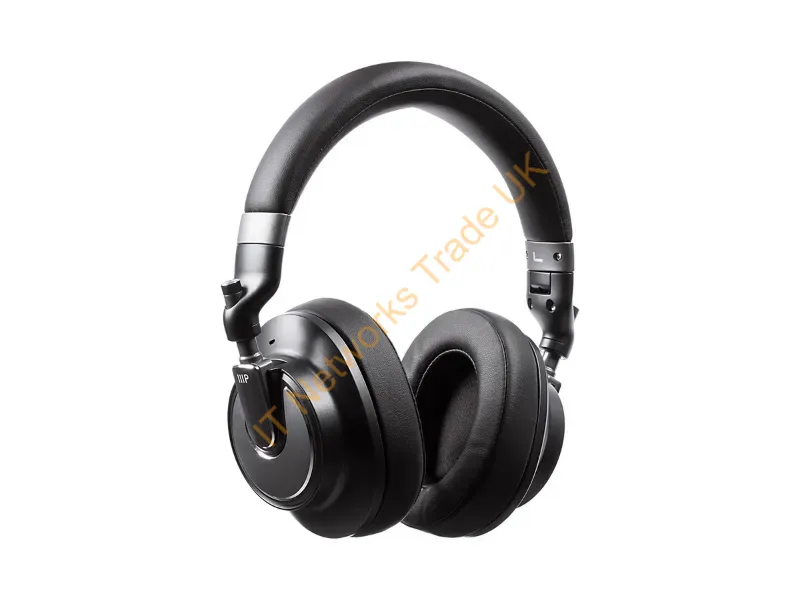 43239 - Monoprice Sonicsolace Ii Headphones Wireless Head-Band Calls/Music/Sport/Everyday Usb Type-C Bluetooth Black