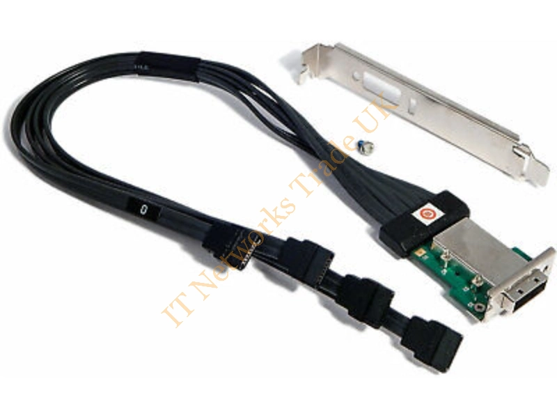 432486-001 HP External SAS Cable With Bracket for xw8400 Workstation