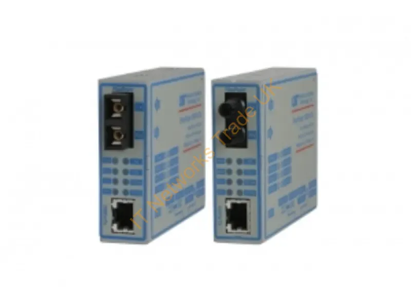 4332-2 - Omnitron 4332-2 Network Media Converter Internal 100 Mbit/S 1310 Nm Multi-Mode Blue, Gray