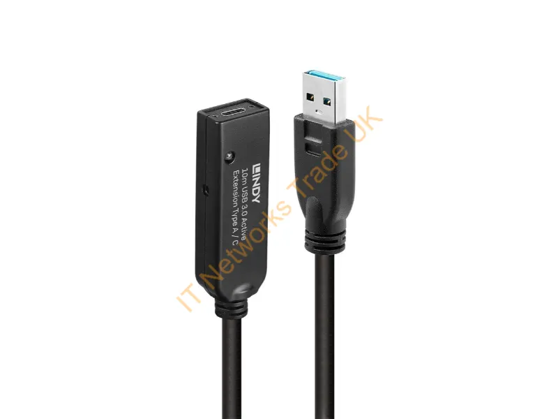 43376 - Lindy 10m USB 3.0 Active Extension Type A to C