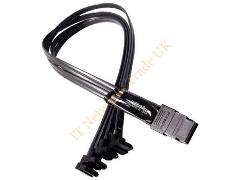 433775-004 HP 22.5-inch Mini-SAS to 4x SATA Cable Connector