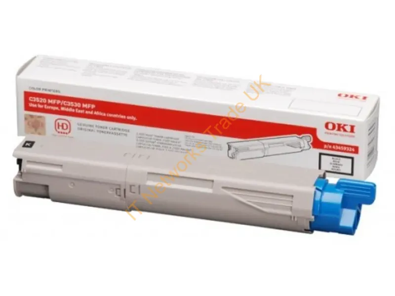 43459324 - OKI 43459324 Toner-kit black high-capacity, 2.5K pages/5% for OKI C 3520 MFP/3530 MFP
