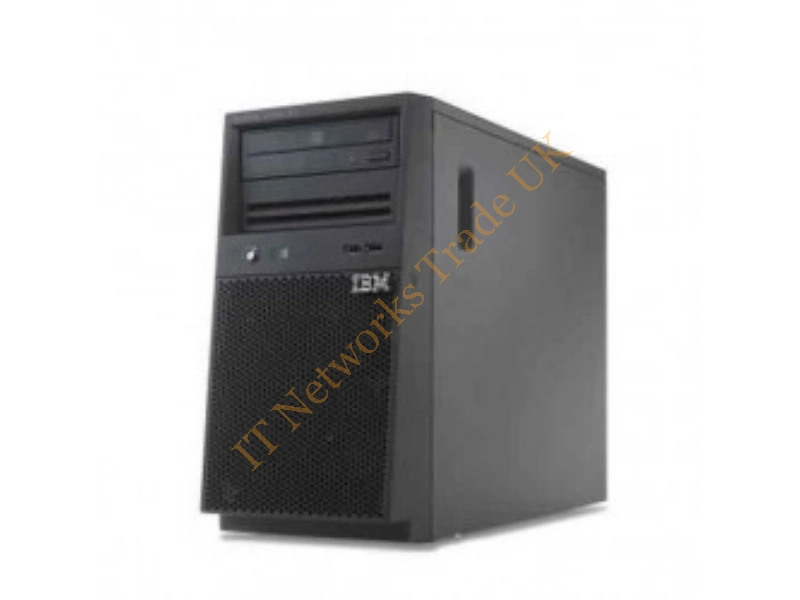 436734U IBM x3200 M2 1x Intel -Xeon 3.00GHz Dual Core CPU 1GB RAM DVD-ROM Tower Server System