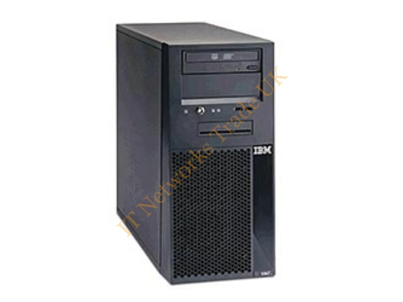 436854U IBM x3200 M2 1x Intel -Xeon 2.66GHz Quad Core CPU 1GB RAM DVD-ROM Tower Server System
