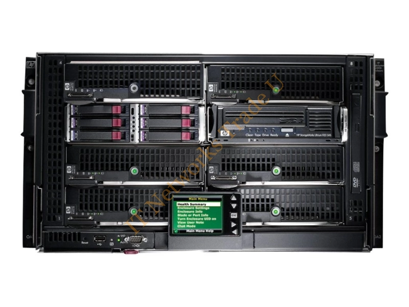 437502-B21 HP Blc3000 Single-phase Enclosure W/2 Power Supplies And 4 Fans W/8 Insight Control Rack-mountable Power Supply Network Storage System