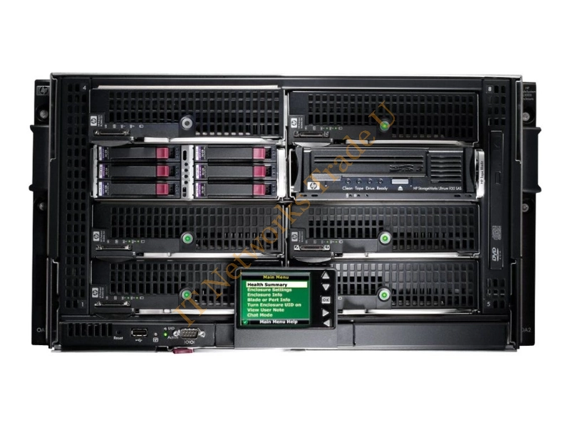 437504-B22 HP BLC3000 Single Phase Enclosure W/4 Power Supplies Network Storage System