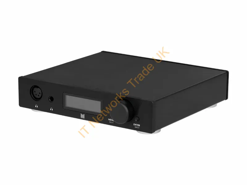 43862 - Monoprice 43862 Headphone Amplifier Black