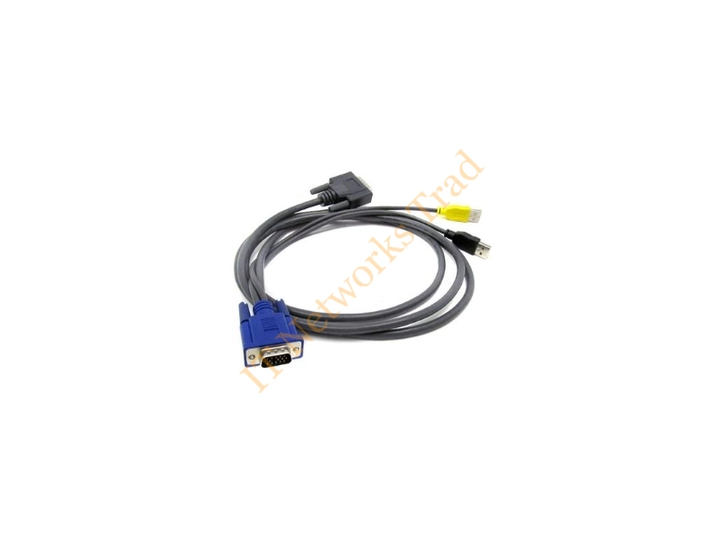 439352-001 HP 6ft 2 x KVM Cable USB Cable