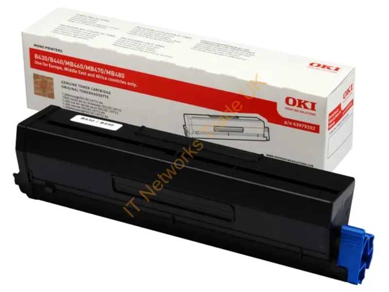 OKI 43979202 Toner black, 7K pages Accessory