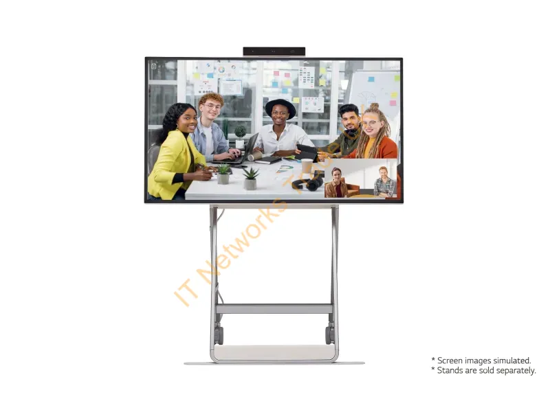 43HT3WJ-B - Lg 43Ht3Wj-B Signage Display Interactive Flat Panel 43" Ips Wi-Fi 350 Cd/M 4K Ultra Hd Black Touchscreen Built-In Processor Windows 10 Iot Enterprise
