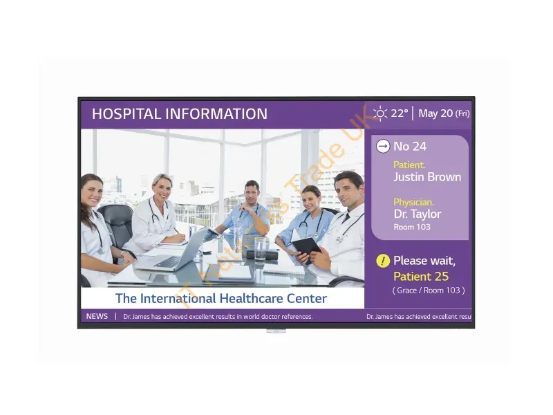 43ML5K-B - Lg 43Ml5K-B Hospitality Tv 43" 4K Ultra Hd 500 Cd/M Black 10 W