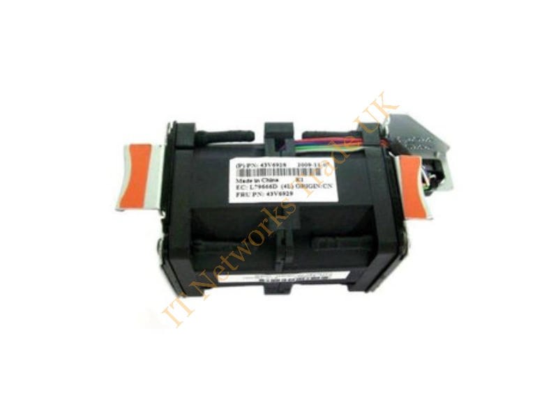 43V6928 IBM 40mm Dual Hot-Swappable Fan Assembly for System x3650 M2 / X3550 M2 Cooling Fan