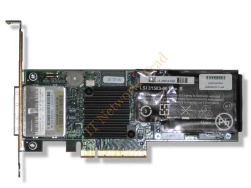 43W4337 IBM ServeRAID-MR10M 3GB/S 8-Port PCI Express X8 SAS/SATA Controller Raid Controller