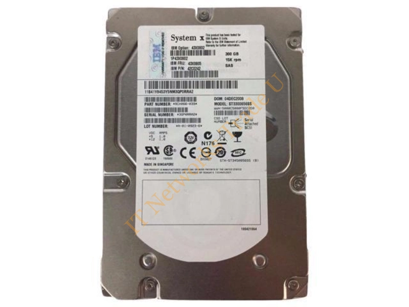 43W7583 - IBM 43W7583 750GB Serial ATA II internal hard drive