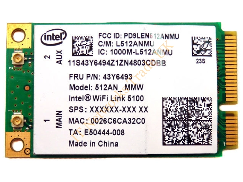 43Y6459 IBM Lenovo Wi-Fi Link 5300 Wireless Network LAN Card
