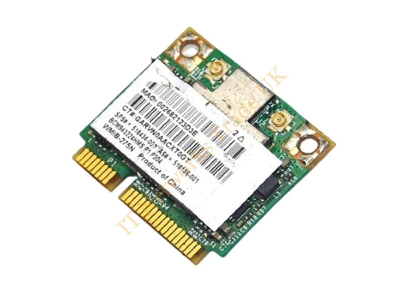 43Y6460 IBM Wi-Fi Link Mini-PCI Express 802.11n/a/b/g Wireless LAN Adapter Wireless LAN Card