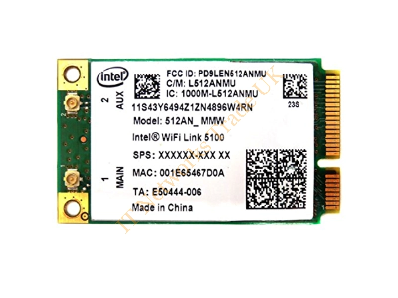 43Y6494 IBM Lenovo 5100 Wi-Fi Link Wireless LAN Card