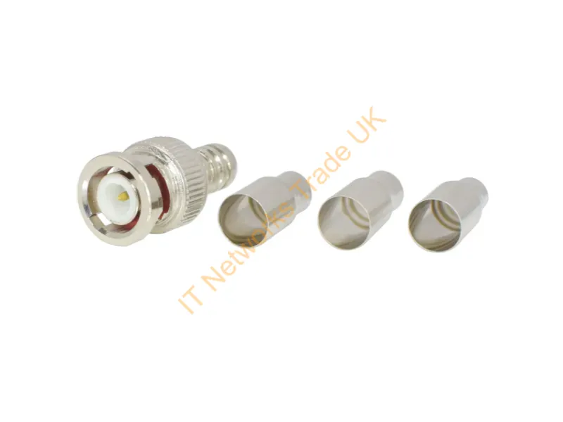 44-285-3 - Weltron 44-285-3 Wire Connector Bnc Silver