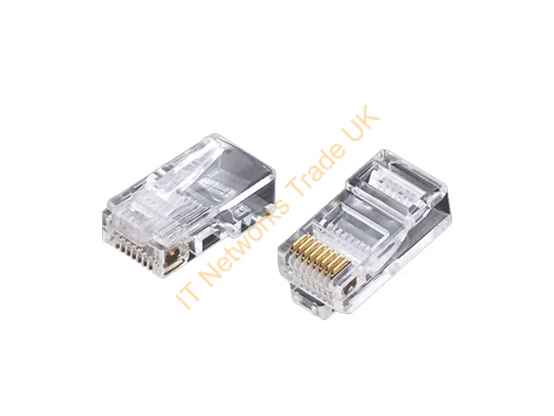 44-751-8LB6NSH - Weltron 44-751-8Lb6Nsh Wire Connector Rj-45 Transparent