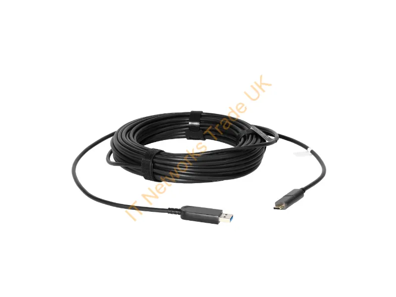 440-1005-051 - Vaddio 440-1005-051 Usb Cable Usb 3.2 Gen 1 (3.1 Gen 1) 590.6" (15 M) Usb C Usb A Black
