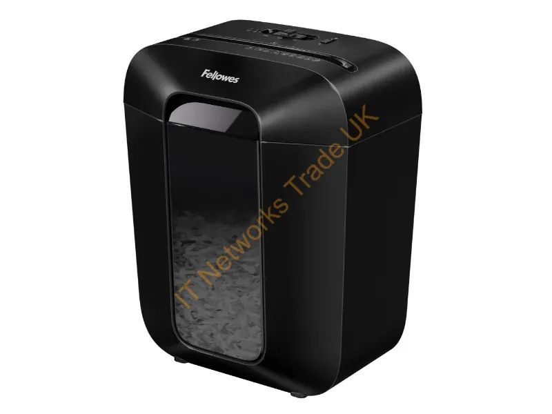 4400501 - Fellowes Powershred LX45 paper shredder Cross shredding Black