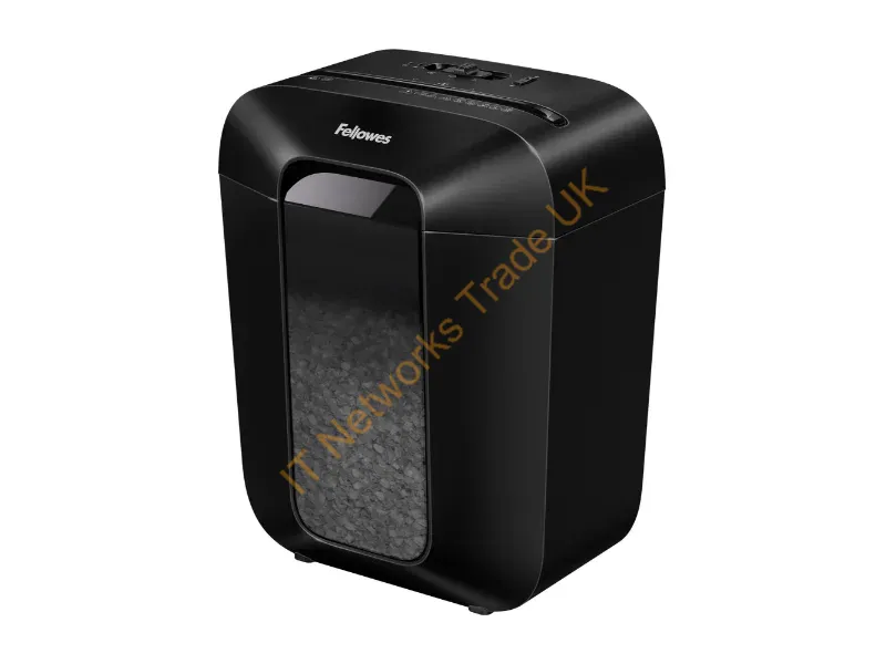 4403101 - Fellowes LX Series Paper Shredder LX41 8 Sheet Mini Cut Shredder with 17 Litre Bin Advanced Security P4