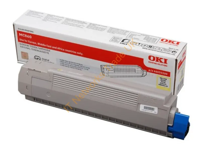 OKI 44059209 Toner yellow, 10K pages Accessory
