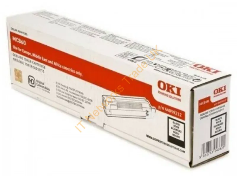 OKI 44059212 Toner black, 9.5K pages Accessory