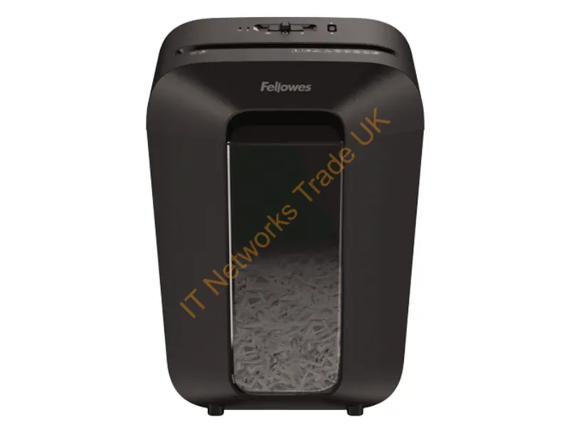 4407501 - Fellowes Powershred LX70 paper shredder Particle-cut shredding Black