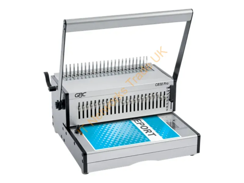 4410044 - GBC CB30 Pro Heavy Duty Manual Punch and Comb Binding Machine Capacity 500 A4 Sheets